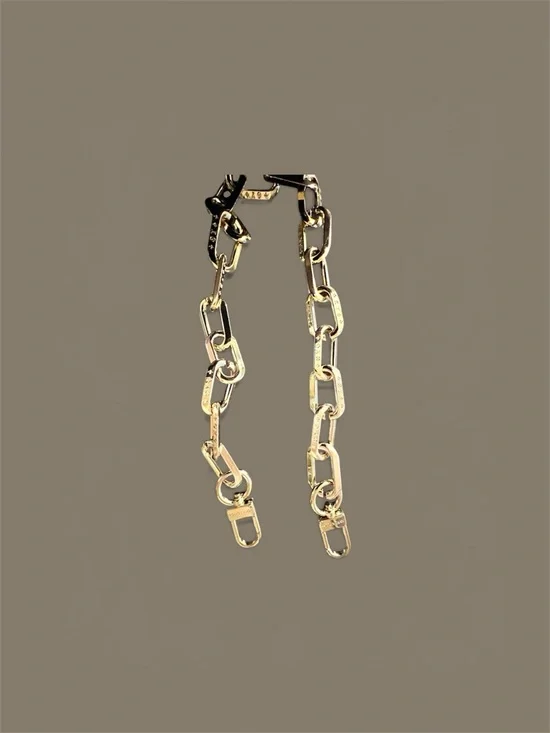 Gold Chain Link LV Bag Replacement Strap 24” - Picture 2 of 7